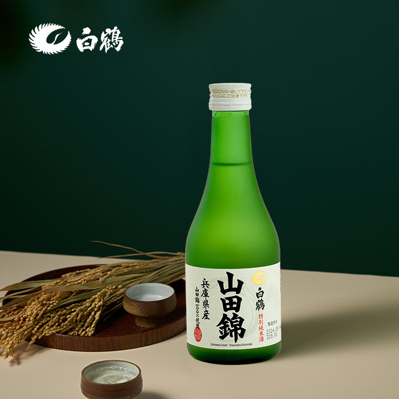 白鹤特别纯米酒300ml日本进口山田锦日料佐餐淡丽日式清酒