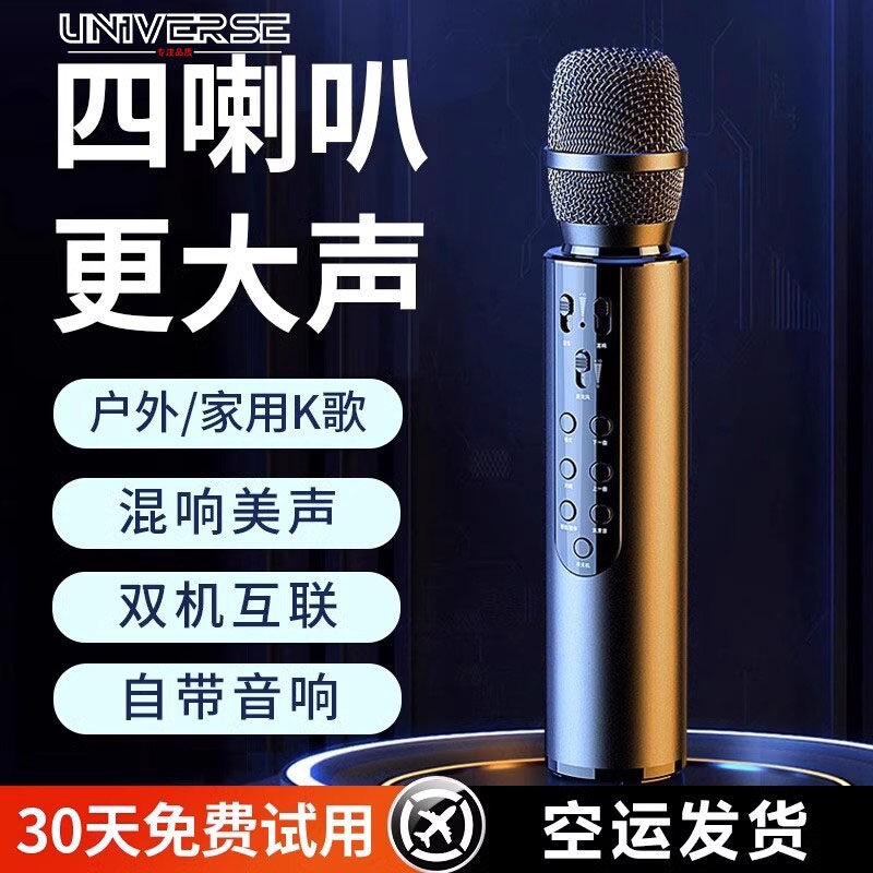 德国无线蓝牙话筒音响一体麦克风