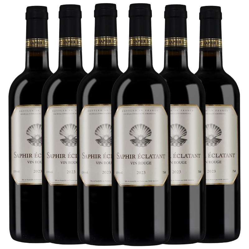 丝奈珍堡法国原瓶进口干红葡萄酒美乐丹魄混酿红酒750ml*6整箱装