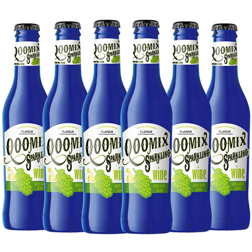 酷美客青提茉莉风味气泡酒女士低度果酒微醺小甜酒270ml*6瓶正品