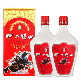 新疆伊力特曲低度纯粮食酿造口粮酒绵柔型白酒36度500ml*2瓶正品