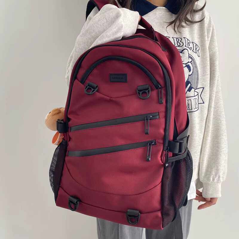 法国Fad Karan大容量书包初高中生男女背包潮流大学生旅行双肩包