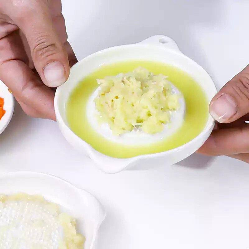 姜蓉研磨器磨姜器研磨碗姜汁研蓉碟果蔬生姜宝宝辅食手动姜蒜