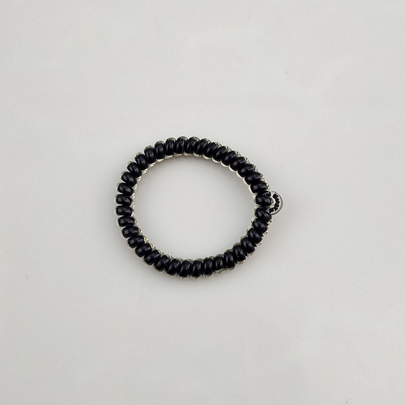 品旭小号果冻电话线发圈甜美高弹力头绳发饰扎马尾不伤发皮筋头饰
