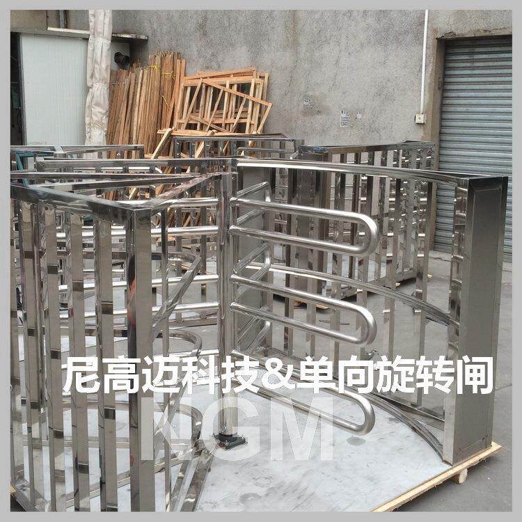半高旋转单向转闸门深圳佛山珠海公交车站景区游乐园进出道旋转闸