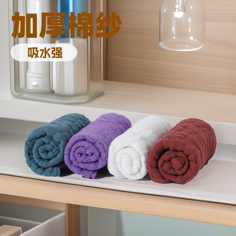 包邮10条装10层纯棉抹布厨房洗碗巾家用擦拭吸水清洁布防油去污
