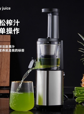 胡萝卜西芹水果原汁机榨汁机汁渣