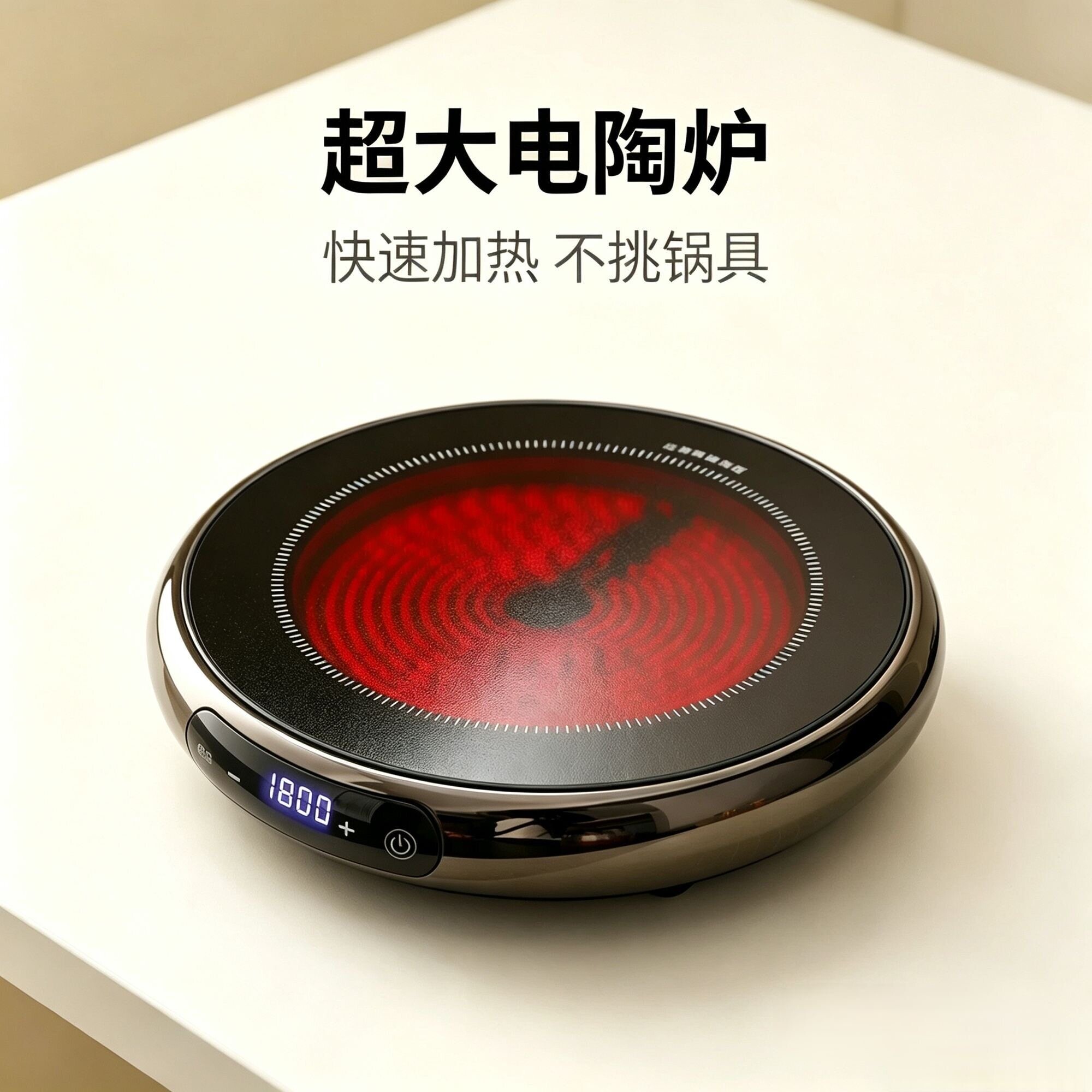 正品新款电陶炉1800瓦煮茶器小型