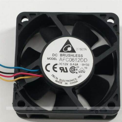 议价台达AFC0612DD12V0.48A4线60206cmPWM温控机箱设备散热风扇