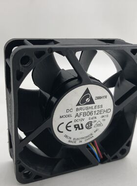 原装台达 6020 6CM AFB0612EHD 12V 0.47A CPU机箱大风量散热风扇