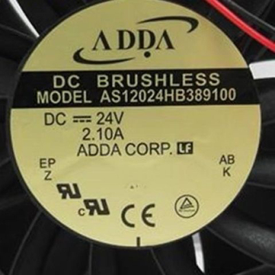 台湾协禧ADDA AS12024HB389100 12038 DC24V 2.1A 变频器散热风扇