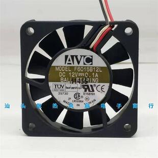 AVCF6015B12L60156CM厘米静音主板风扇DC12V0.1A60*60*15MM