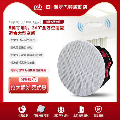 PSB保罗巴顿吸顶喇叭音箱