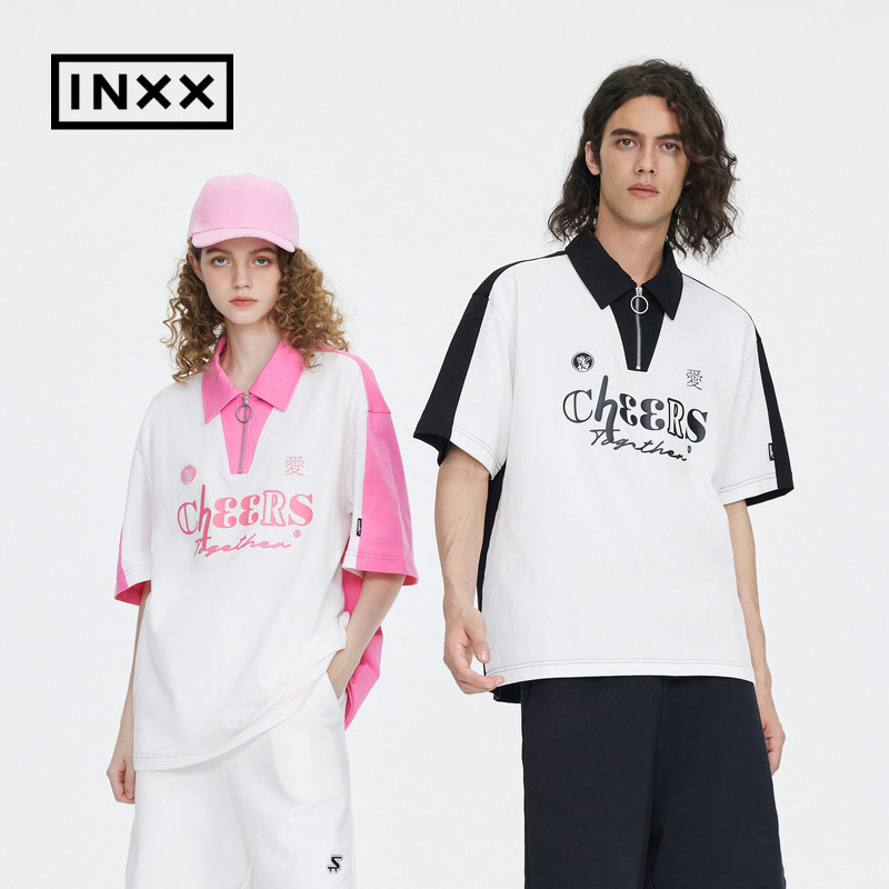 【INXX】Standby 潮牌23夏新品短袖Polo衫男女同款XMD2580701