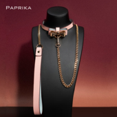 蝴蝶结项圈定制刻字皮质choker复古颈环puppy小狗链k8k9牵引绳