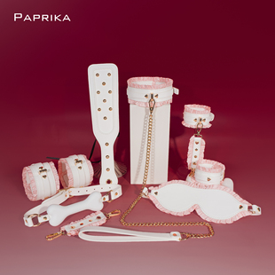 粉蕾丝puppy女仆 硅胶小狗骨头 cosplay项圈手环眼罩六件套