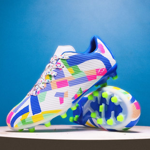 卡尔美梅西c罗足球鞋cr7刺客16男女碎钉ag长钉tf成人儿童学生男童
