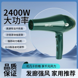 家用风大师7100吹风机2400瓦大功风发廊不伤发率电吹风筒静音电吹