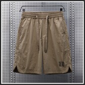 夏季 潮牌凉感冰丝直筒裤 薄款 男士 外贸男裤 时尚 休闲裤 舒适五分短裤