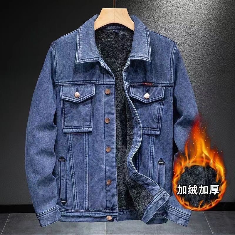 翻领+加绒+保暖+潮牌+工装+耐磨