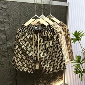 潮牌宽松五分裤 2024年双f休闲男士 子 冰丝夏季 新款 大牌短裤 男款