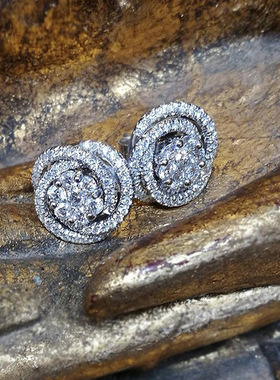 Earrings Full Of Flowers Earrings Female Yiwu Small Jewelry