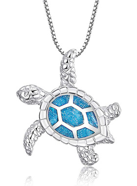 Turtle Turtle Jewelry Cute Oil Necklace Pendant Personality