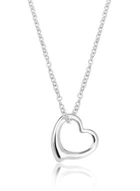 Love Heart Necklace Sweet Simple Daily Necklace French