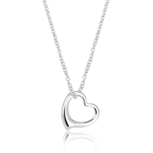 Love Heart Necklace Sweet Simple Daily Necklace French