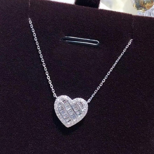 High-grade Love Diamond Necklace Women's Light Luxury Niche