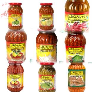 印度什锦泡菜500g MIXED PICKLE 辣绿辣椒泡菜 蒜香泡菜食品