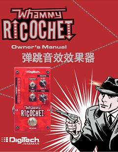 DigiTech Whammy Ricochet 八度移调踏板 弹跳单块效果器