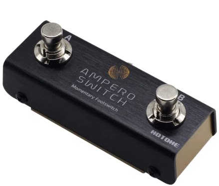 Hotone Ampero Switch瞬时外接脚踏开关效果器踩钉踏板控制Looper