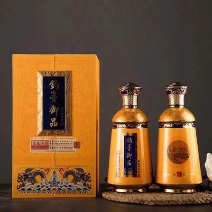 贵州御品53度酱香型白酒500ml*6瓶送礼婚礼商务富春山居