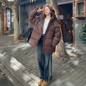 ， 白鸭绒安哥拉红色羽绒服-2C036-M211-P280-K488图片
