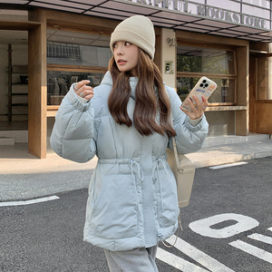 幼稚 晴山蓝收腰羽绒服 2C036-M315-P245-K390图片
