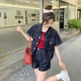 夏装新款夏装牛仔三件套RF2C036-T398-P155-K228，女装套装/套裙，2C036