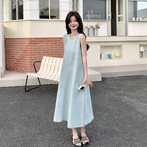 可可牛仔连衣裙 （送包包） RF2C036-L396-P150-K228图片