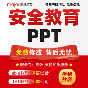 安全教育PPT代制作幼儿园中小学生防溺水防校园欺凌案例宣传课件