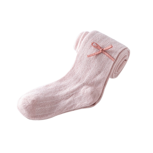 女童打底裤春秋季薄款丝袜宝宝春夏打底袜纯棉外穿洋气儿童连裤袜