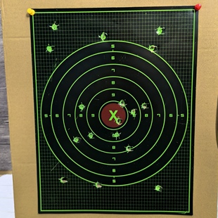 飞溅厚卡纸弹弓大威力靶纸弓箭飞镖 专业射击练习弹着点变色开花