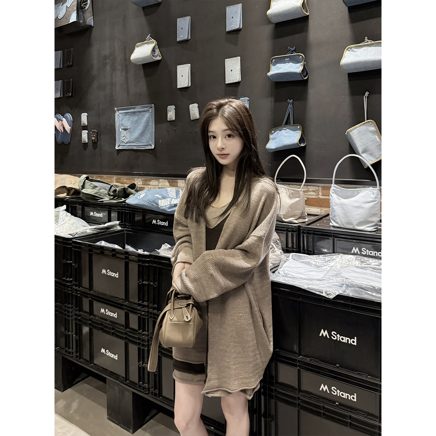 JnnlhStudio20羊绒老钱开衫