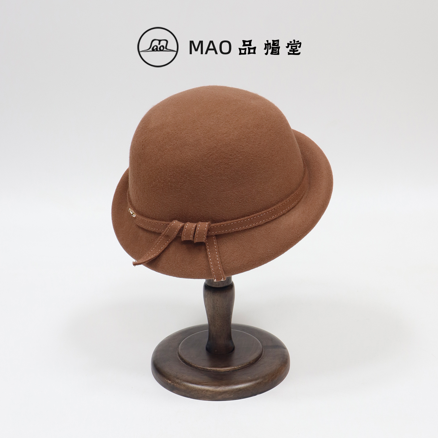 新款复古百搭时尚高级感羊毛毡帽