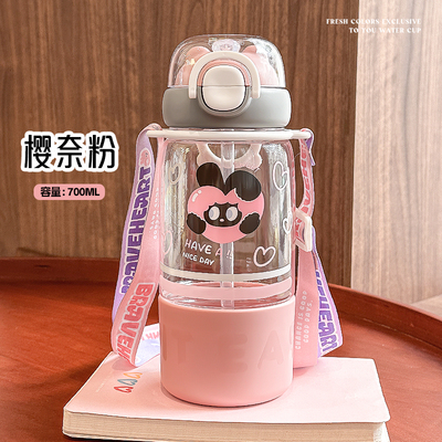 小茶日记2025新款水杯子学生上学