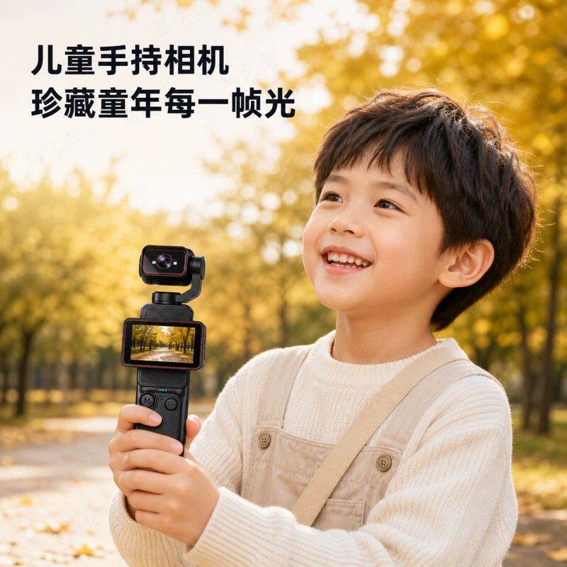 儿童相机可拍照录像手持云台男女孩子生日礼物宝宝玩具数码照相机