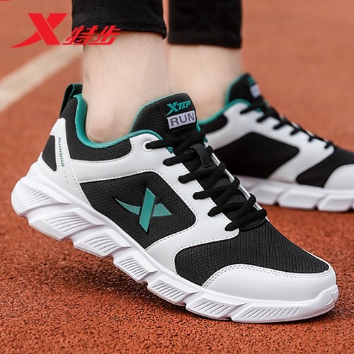 透气跑步鞋男百搭运动鞋特步