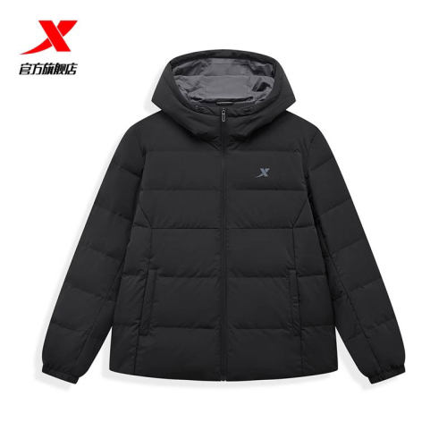 特步羽绒服男百搭保暖棉服运动服