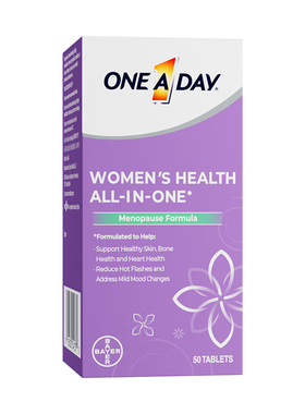 拜耳OneADay时光片大豆异黄酮卵巢保养雌激素 百亿补贴