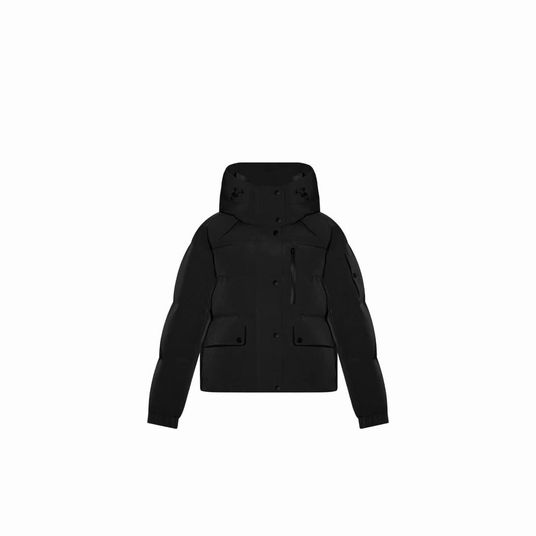 TFK 新款女短款連帽時尚氣質(zhì)保暖羽絨服29713
