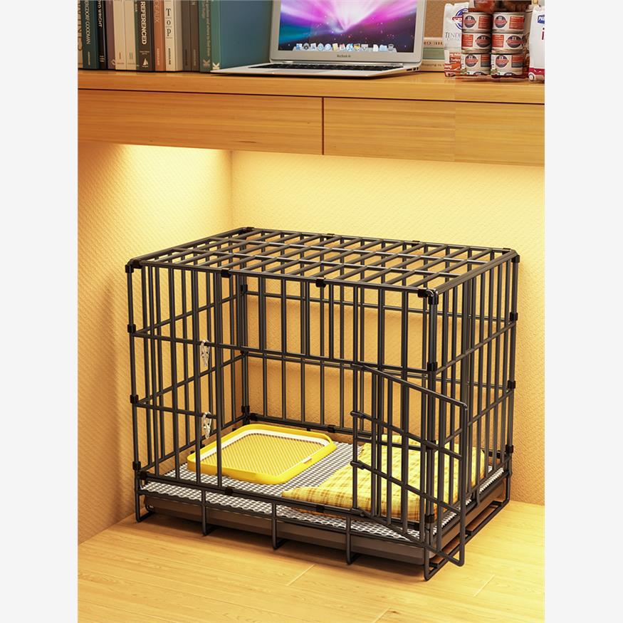 宠物围栏猫笼狗笼子中型犬家用不占地狗舍狗窝训练带厕所室内栅栏